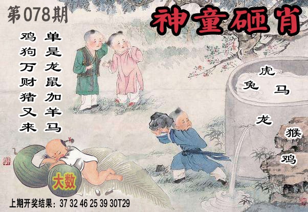 078期神童砸肖[图]